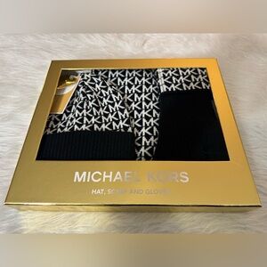Michael Kors hat, scarf and gloves box set